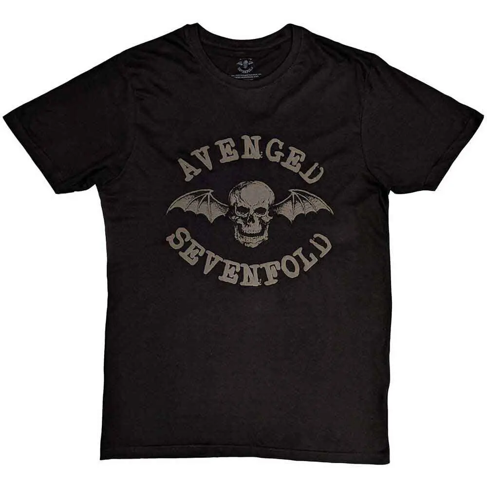 Классическая мужская футболка Avenged Sevenfold Deathbat