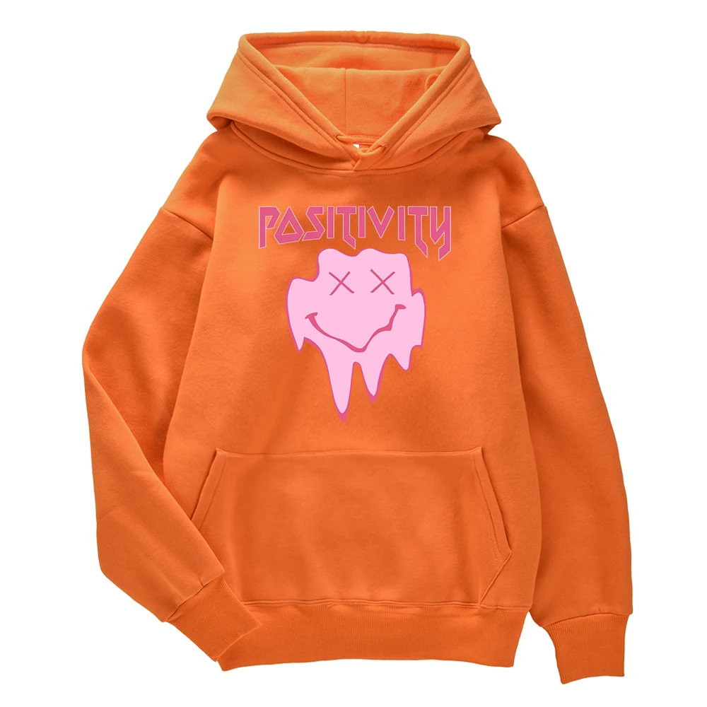 

Мужской свитшот с принтом «Счастливое лицо», с длинным рукавом