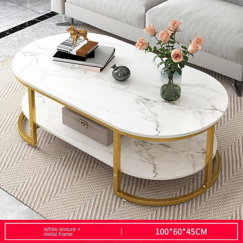 

Gold Design Luxury Coffee Tables Living Room Side Storage Round Dining Design Nightstands Cabinet Mesas Nordic Furniture 25GM