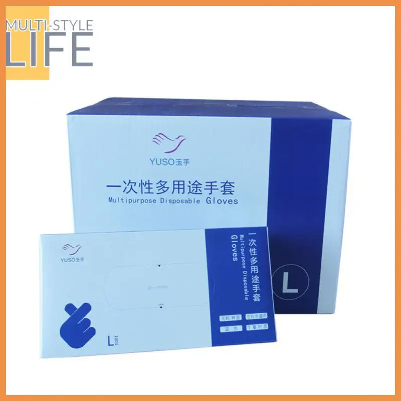 

Food-grade Kitchen Durable Gloves Safe Tasteless Disposable High-elastic Gloves Effective Anti-skid Stretch-resistant Waterproof