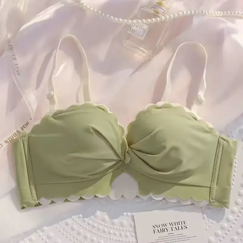 Привлекательный Женский Студенческий Комплект Нижнего Белья Регулируемый