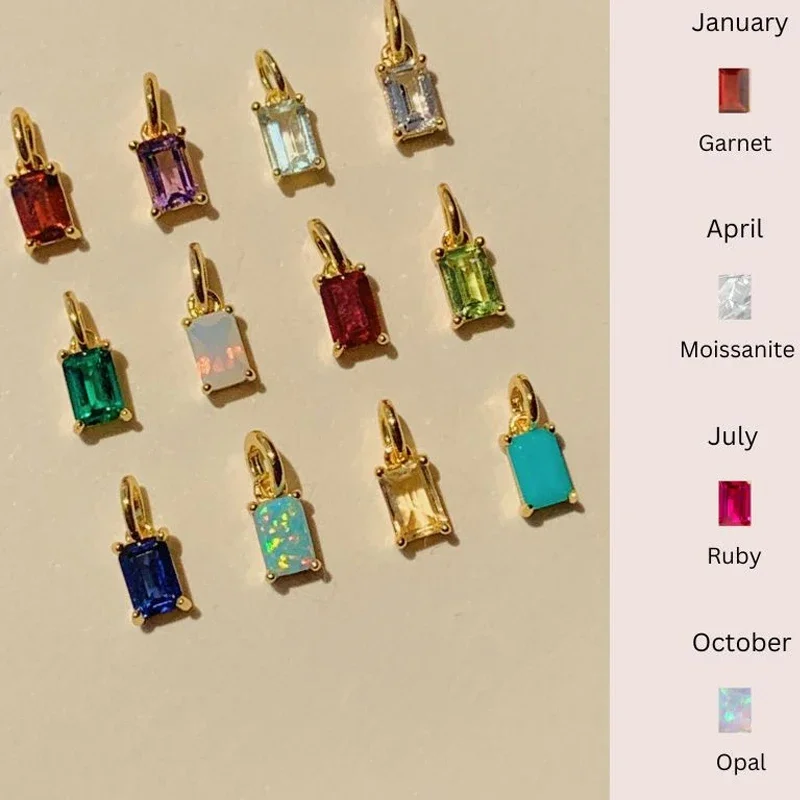 Женское колье из нержавеющей стали с цветным Цирконом