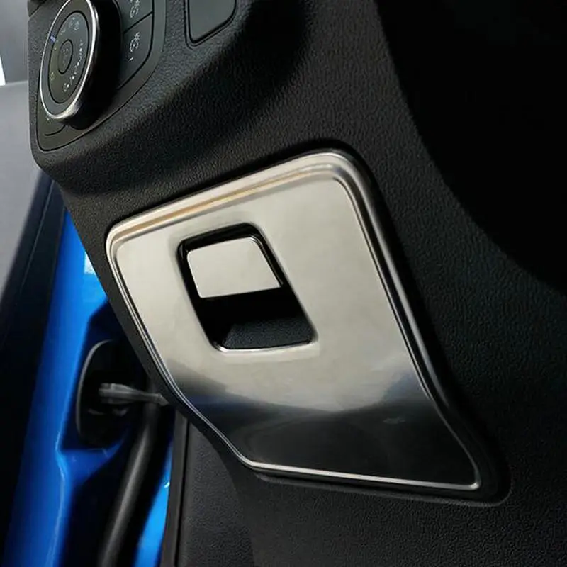 

SBTMY Stainless steel decorative patch for storage box of driver's seat for ford focus MK4 2019