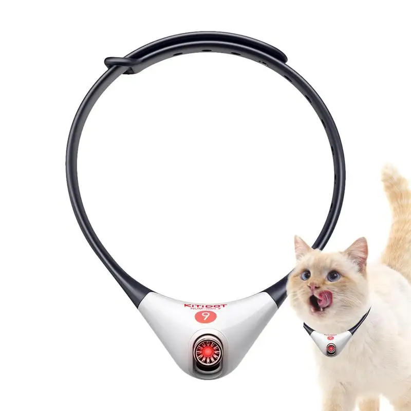 

Cat Collar Toys With LED Lights Wearable Toy For Cats And Dogs Soft Electric Smart Collar Pet Exercise Toy For Small Mediums