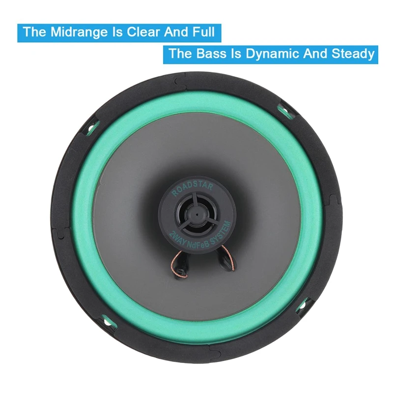 1 шт. автомобильный коаксиальный динамик 6 5 дюйма 160 Вт