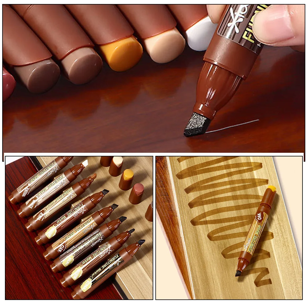 7 шт. аксессуары для ремонта дерева ручка мебели маркеры ретуши набор