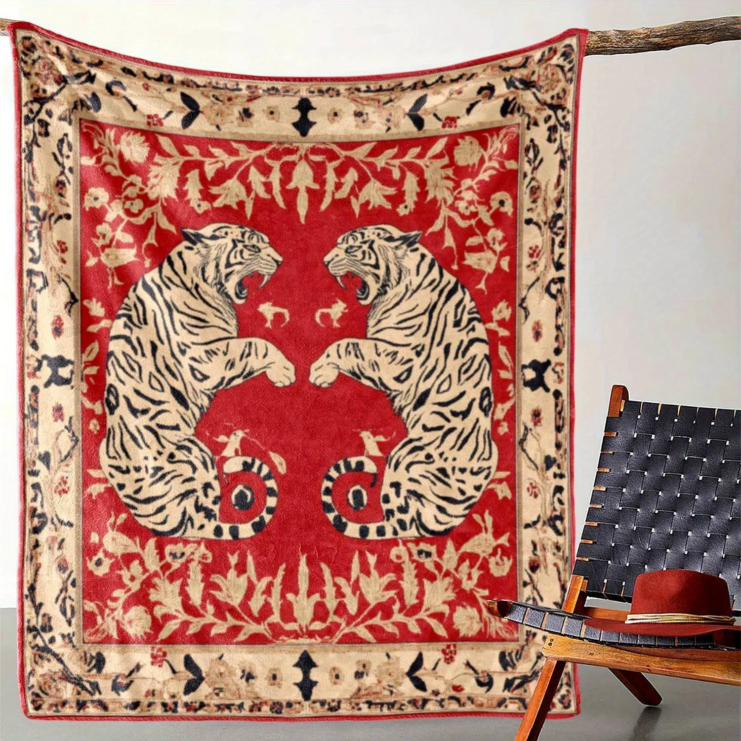 

Винтажное фланелевое одеяло Contempora