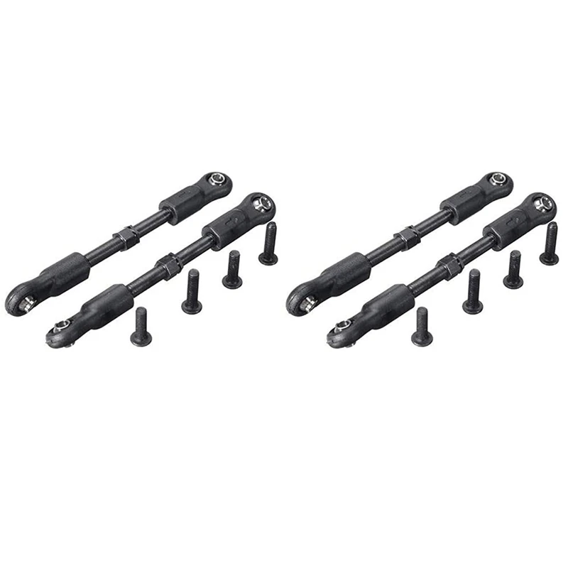 

2023 Hot-4PCS Direction Link Pull Rod EA1018 For JLB Racing CHEETAH 1/10 Brushless RC Car Parts Accessories