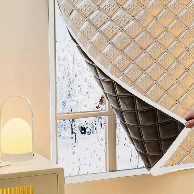 LGOLOL Зимние ветрозащитные шторы для окна