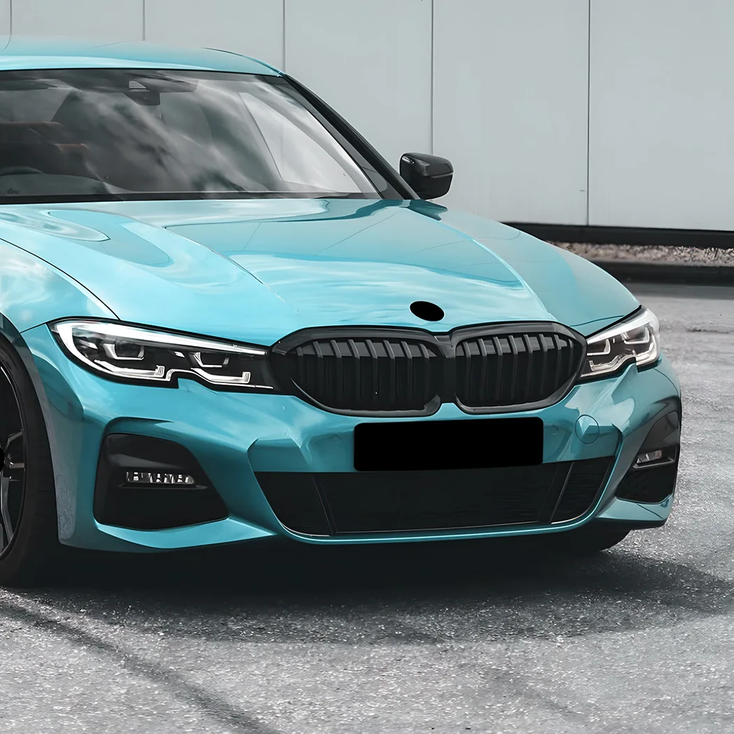 Фото Подходит для тюнинга BMW 3 серии G20 G21 G28 (до 2019-2022 гг.) — комплект решетки радиатора в стиле China Grid (однолинейный) №3