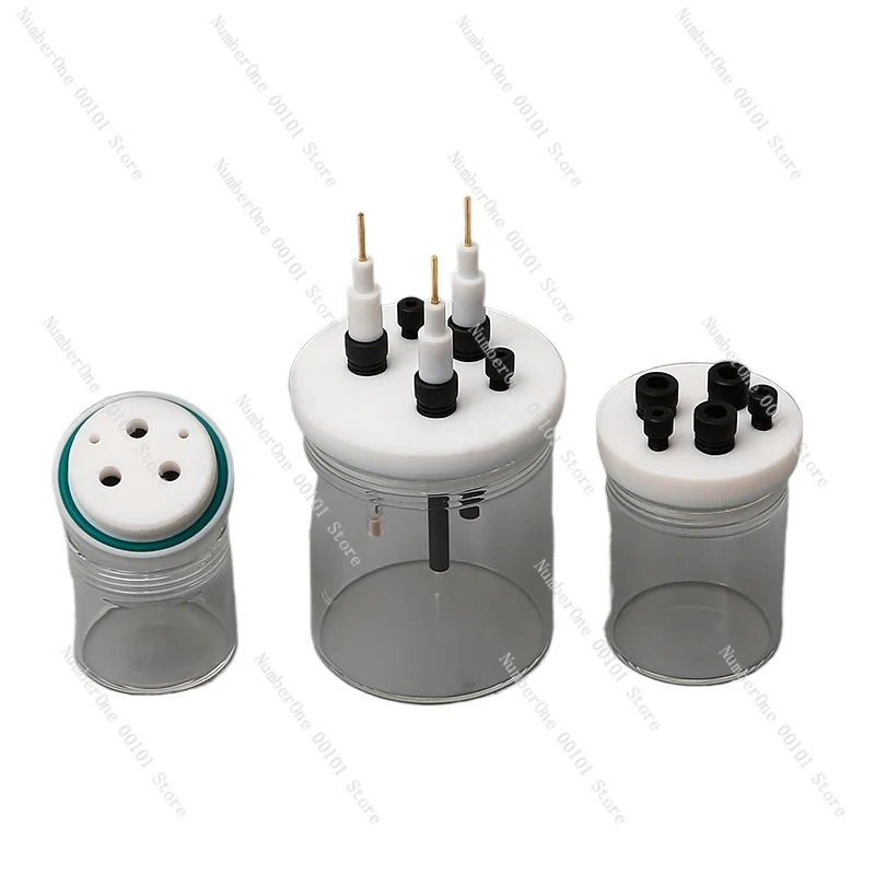 Электролитическая ячейка 50 мл 100 Трехэлектродная двухполая электрохимическая