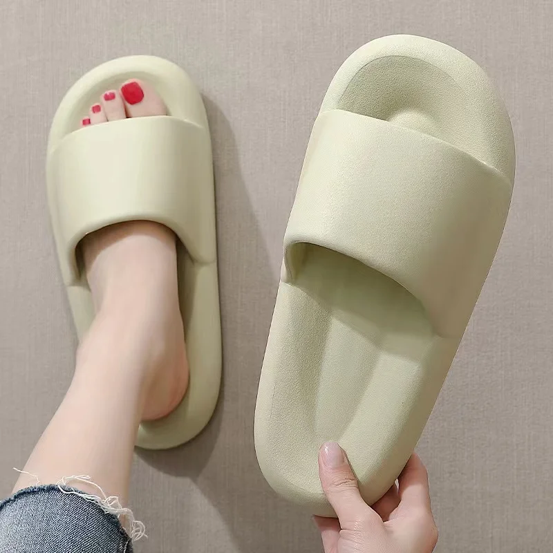 Summer  Fashion Women's Slippers Eva Super Soft Bathroom Home Hotel Slippers Couple Parent-child Super Lightweight Super Sile