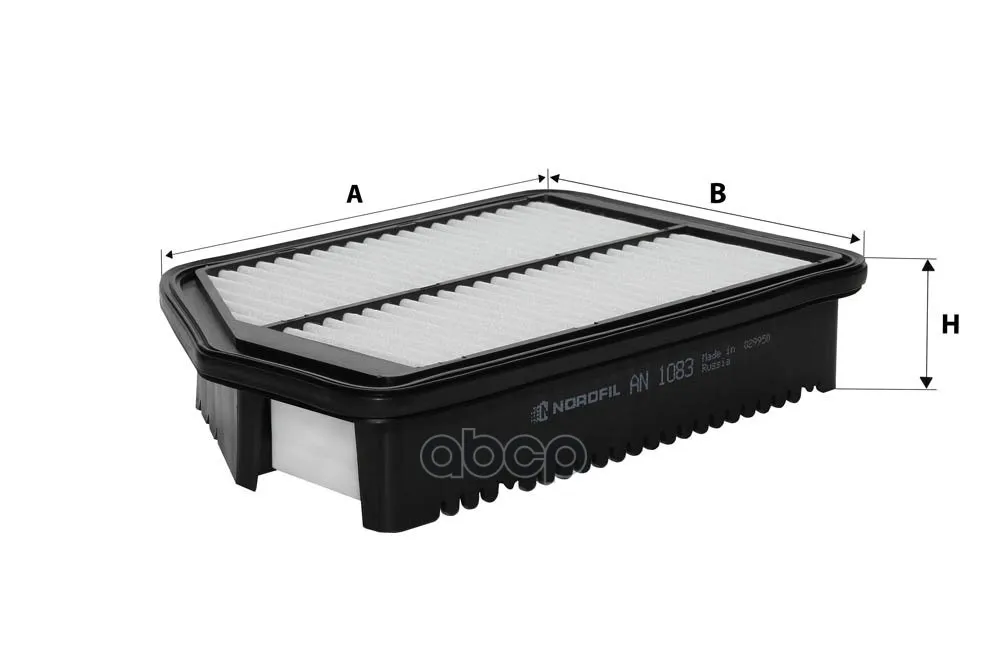 Фильтр Воздушный Hyundai Ix35 Tucson Kia Sportage (Sl) NORDFIL арт. AN1083