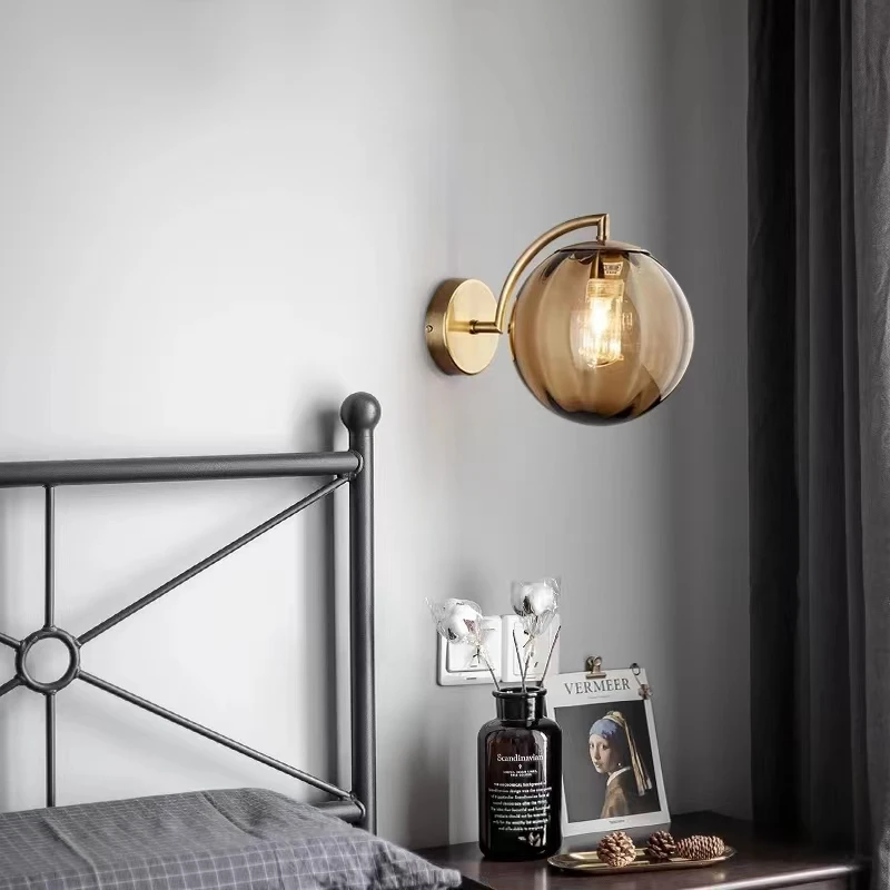 Современный светодиодный настенный светильник золосветильник/черного цвета