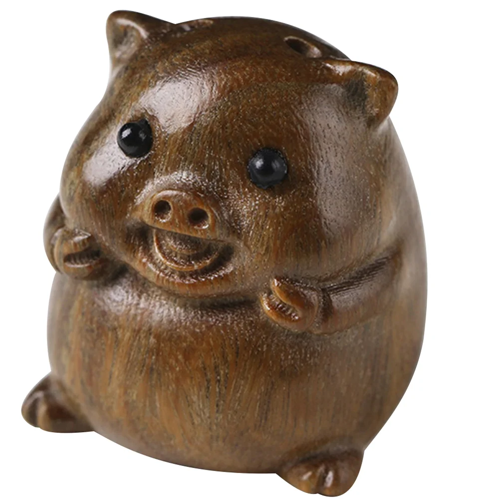 

Charms Statuewooden Animal Pendants Chinese Figurine Keychain Zodiac Deskcharm Ornaments Animals Pendant Sculpture Toys Figure