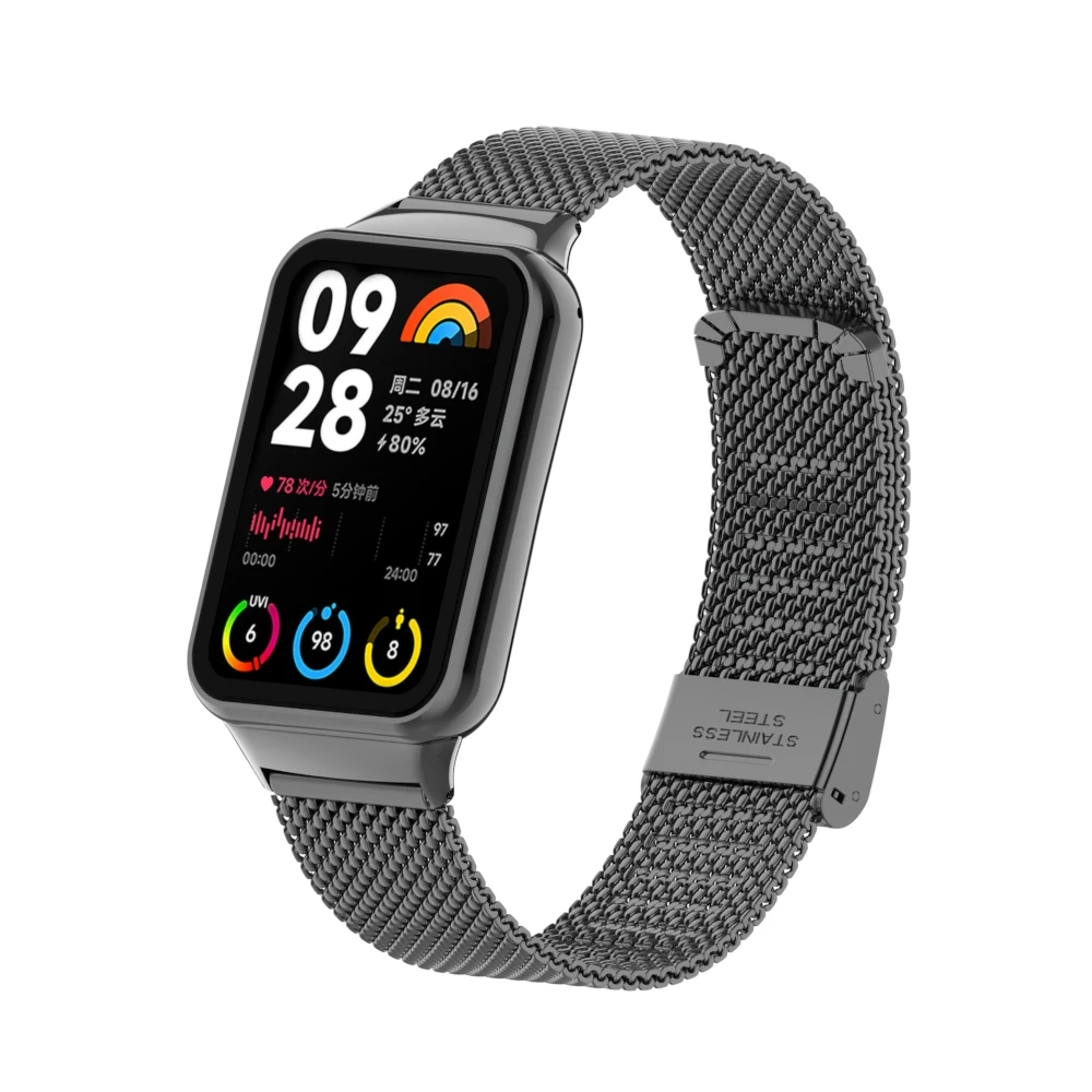 

Металлический ремешок для Xiaomi Mi band 8 Pro, браслет для mi Band 8 pro Mi band 8 pro