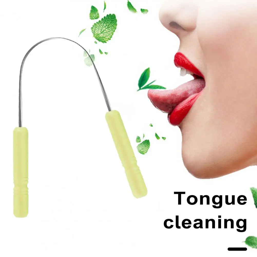 2 шт. скребок для языка из нержавеющей стали