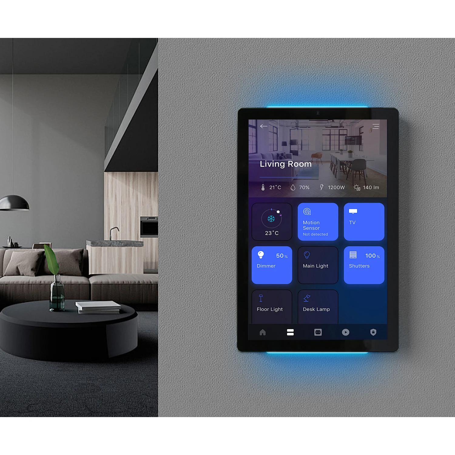 Настенный планшет Android для умного дома, 810 дюймов, PX30, 2+32 ГБ, POE, RS485, Home Assistant, ZigBee Gateway (art.: 3920d837bee58) - 3920d837bee58