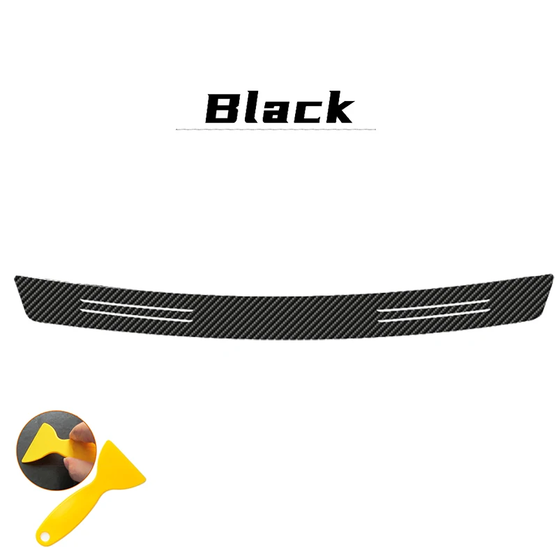 

Карбоновый порог против царапин, бампер для Mitsubishi Outlander 3 Ralliart, защитная полоса для заднего багажника автомобиля, наклейка, автомобильные аксессуары