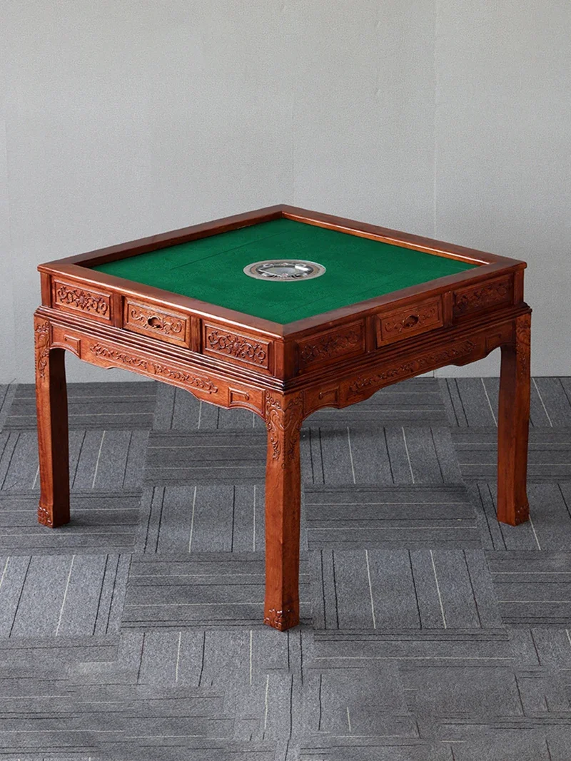 Роскошный деревянный обеденный стол для столовой с электроприводом