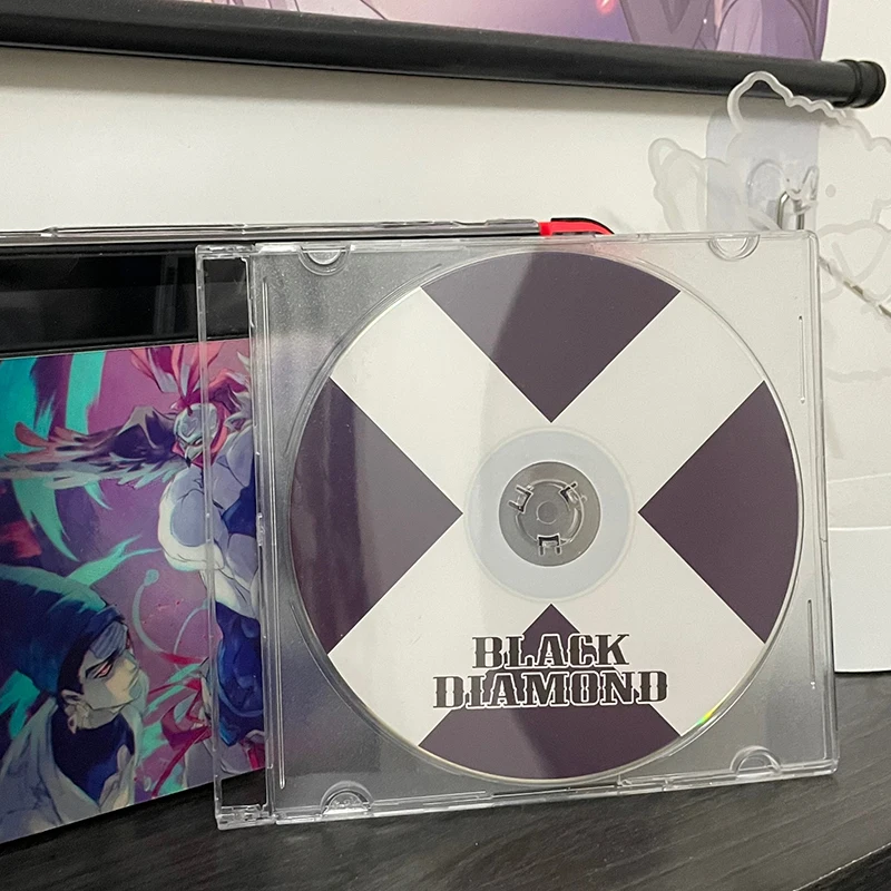 

Аниме Shugo Chara My Guardian персонажи Косплей Tsukiyomi Utau черный алмаз диск CD игрушка запись желания CD Prop подарок