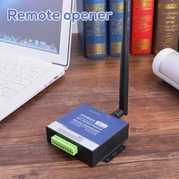 gsm remote control garage 4g gate opener relay sms free call door access switch w antenna wireless security accessory