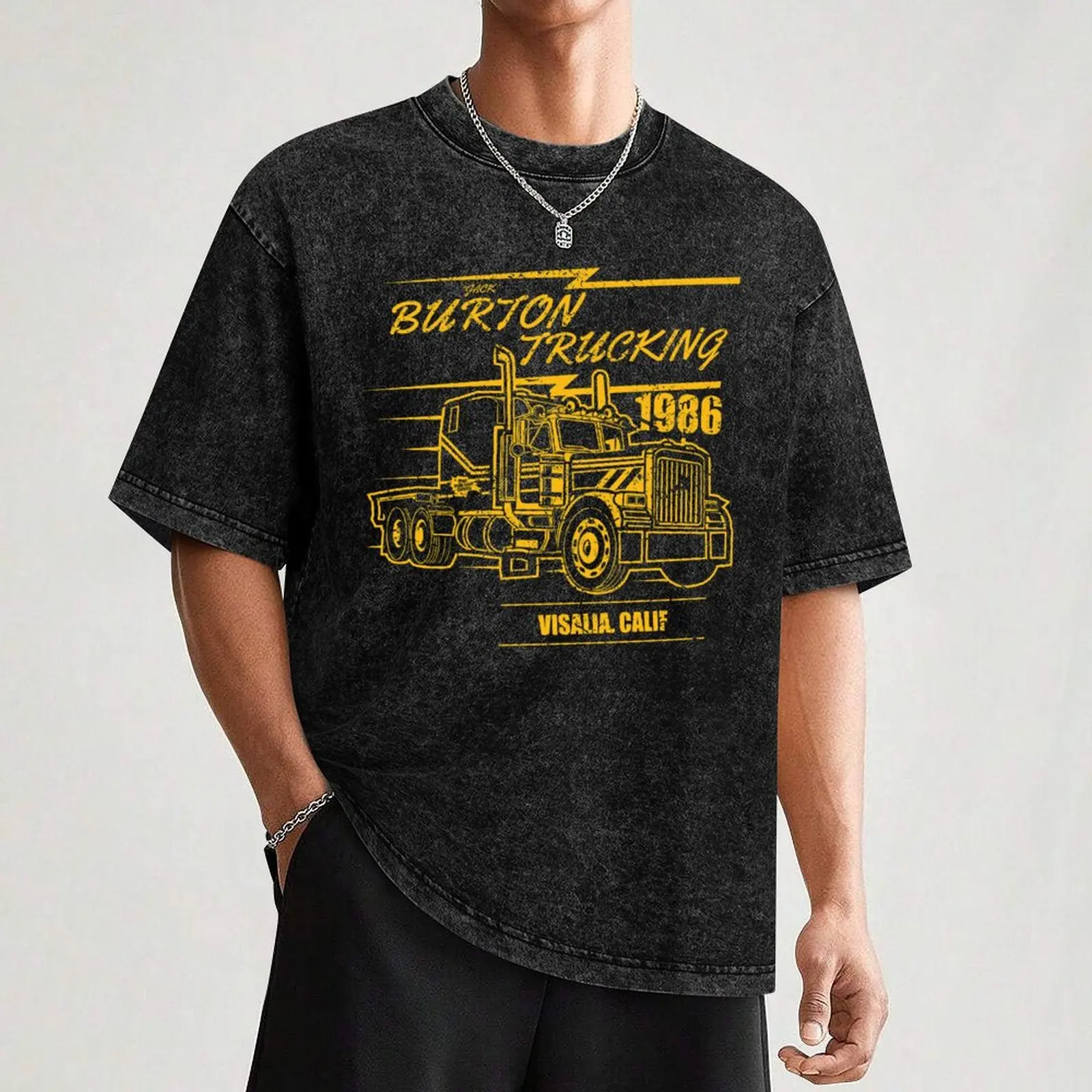 Фото Футболка BURTON TRUCKING с короткими рукавами для больших и высоких людей №3