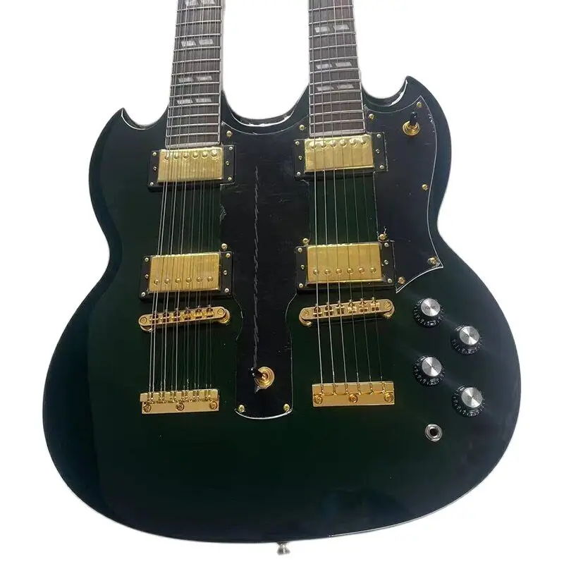 

Famous Double Head Electric Guitar Professional Level with High Quality