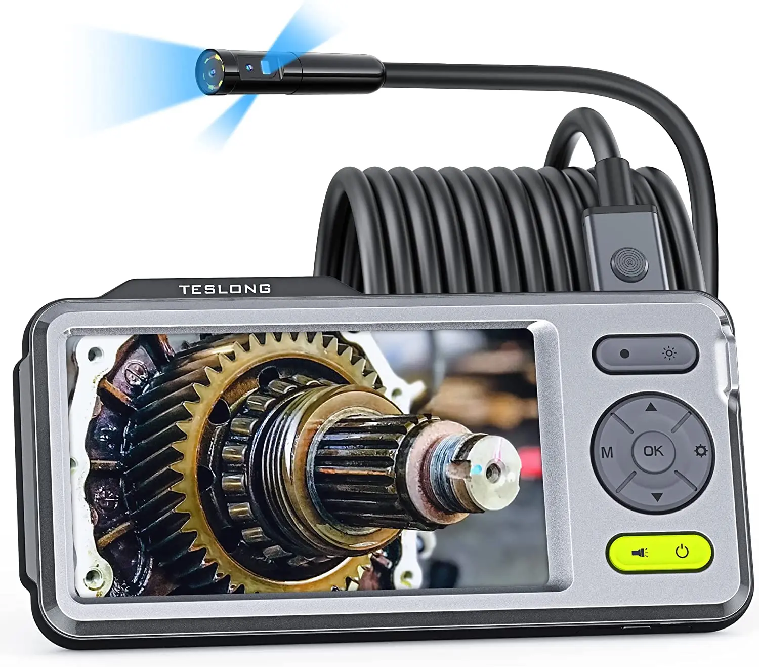 

New Arrivals Triple Lens Snake Scope Camera With 5" IPS Display Digital Borescope Endoscope 7.9MM Pipe Auto Inspection Camera