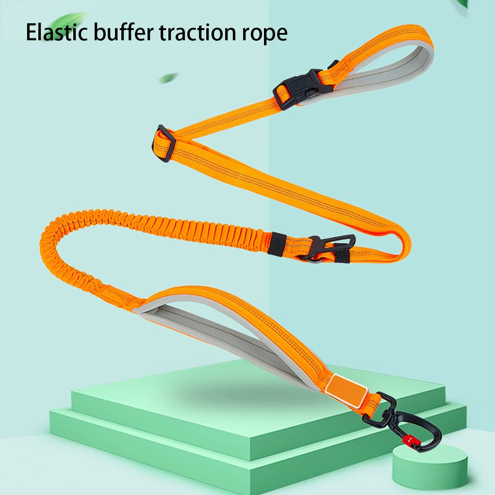 

Dog Leash Strong Nylon Anti-skid Lead Harness Protect Rope Long Handle