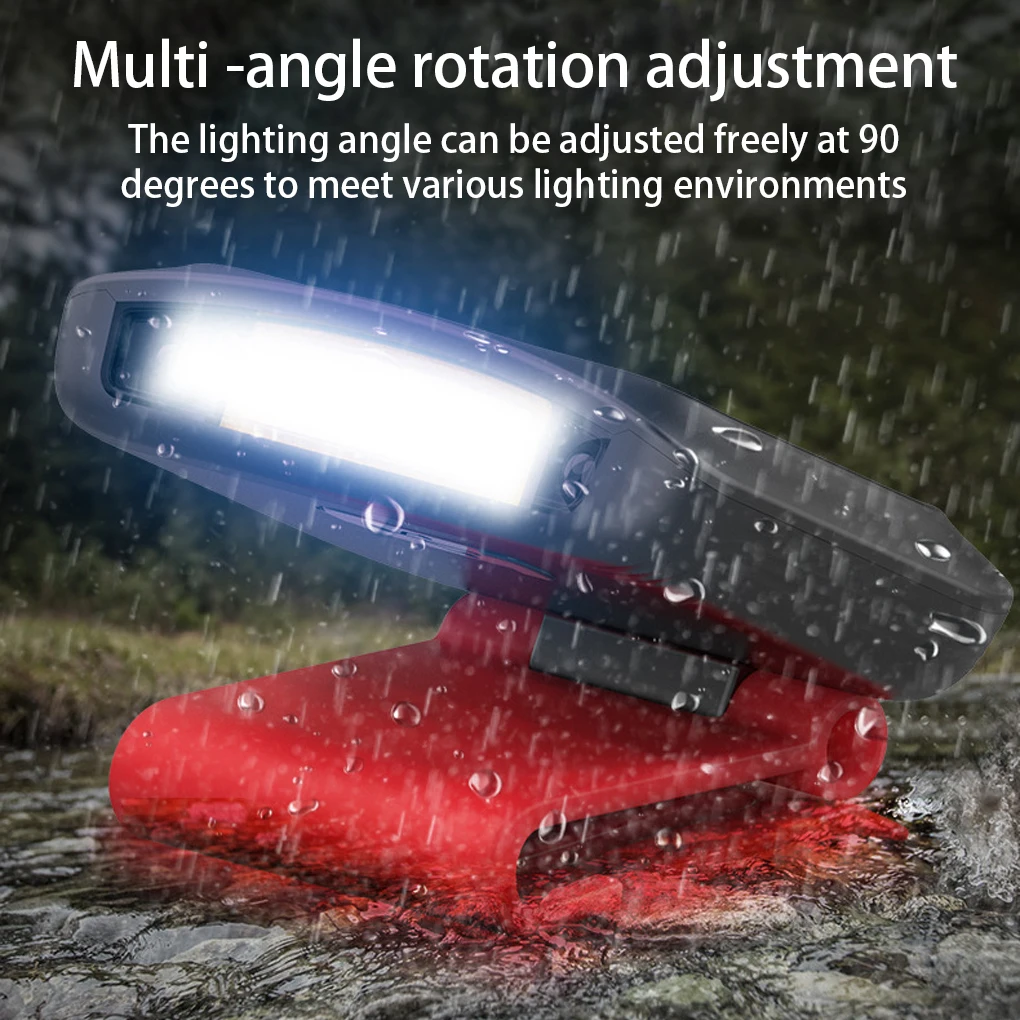 

Налобный фонарь с клипсой, водонепроницаемый, для рыбалки, велоспорта, лампа маленького размера, осветительное оборудование, аксессуар, лам...