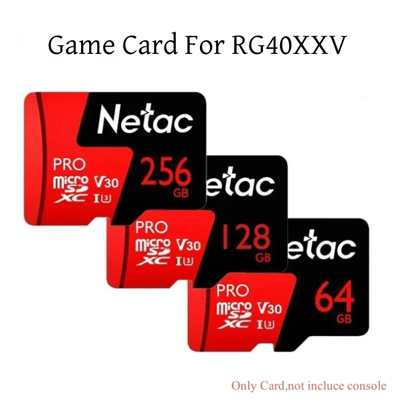 Фото Игровая карта Anbernic RG40XXV RG40XX V, игровая бизиостанция Micro SD Tf, игровая карта памяти, адаптер Plug and Play, аксессуары, подарок №1