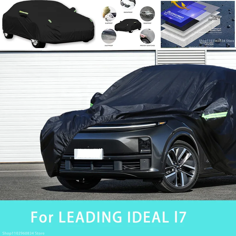 

For Li Auto l7 Outdoor Protection Full Car Covers Snow Cover Sunshade Waterproof Dustproof Exterior Car accessories
