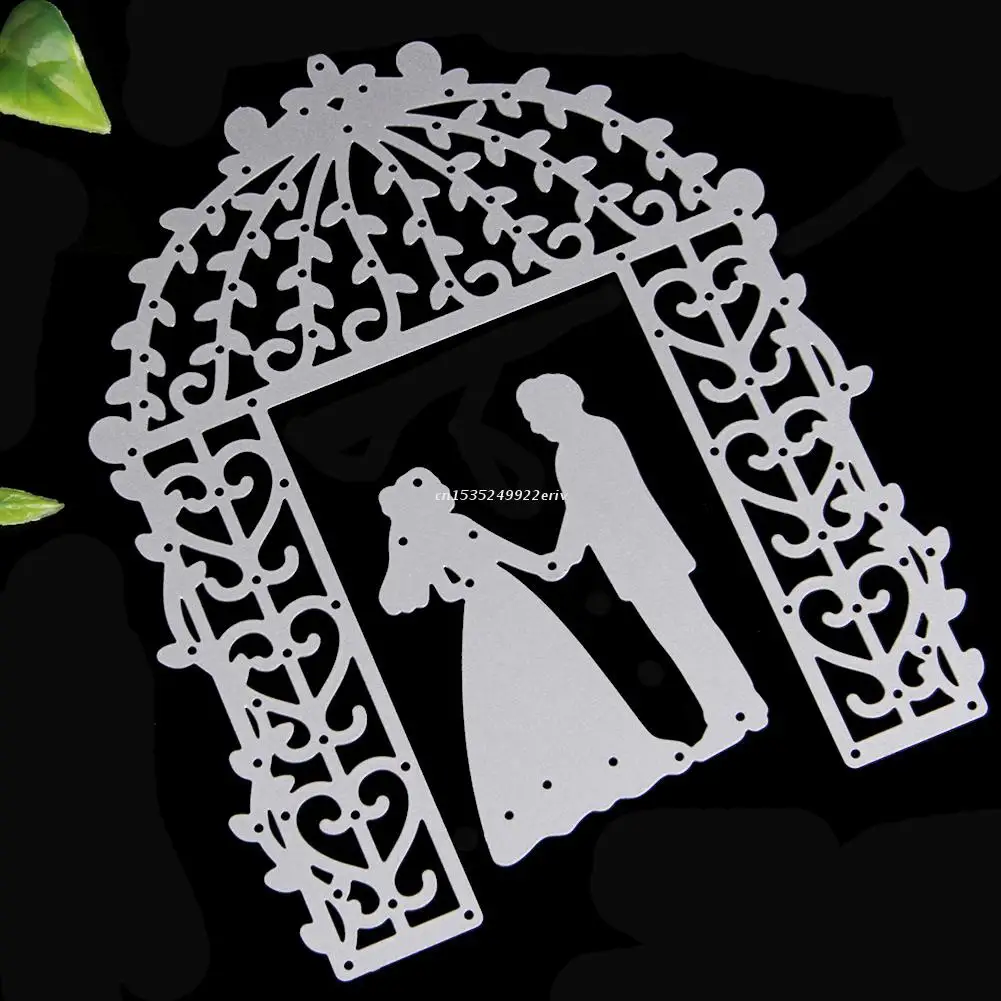 

Bride Groom Wedding Die Cutting Dies Stencils DIY Scrapbooking Card Paper Craft Dropship