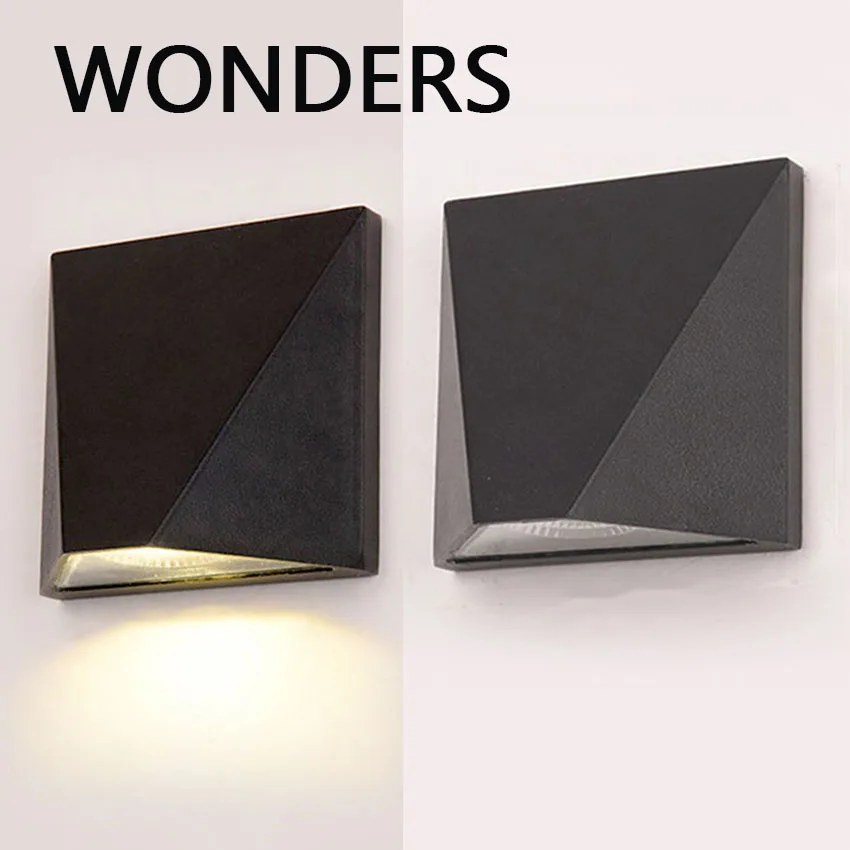

LED Wall Lamp Modern Waterproof Outdoor Lighting to Courtyard Garden Wall Decor Lights Aisle Corridor Sconces Home Decors Lamps
