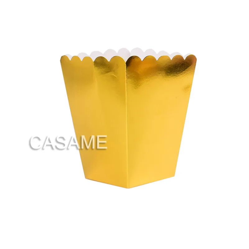 

Одноразовые коробки для попкорна Casame, розовое золото
