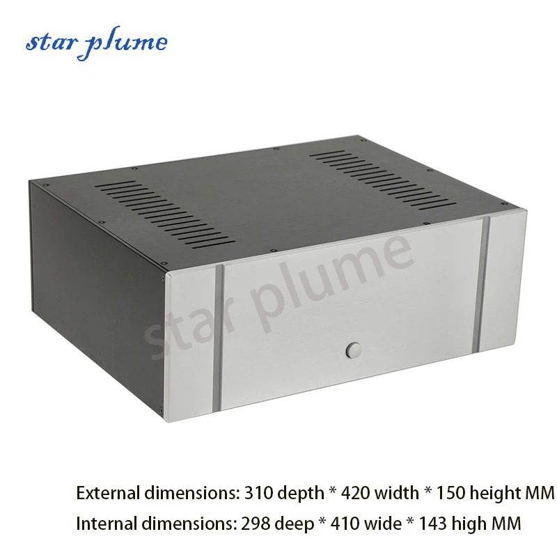 Цельноалюминиевый усилитель мощности (310*420*150 мм) CJ196