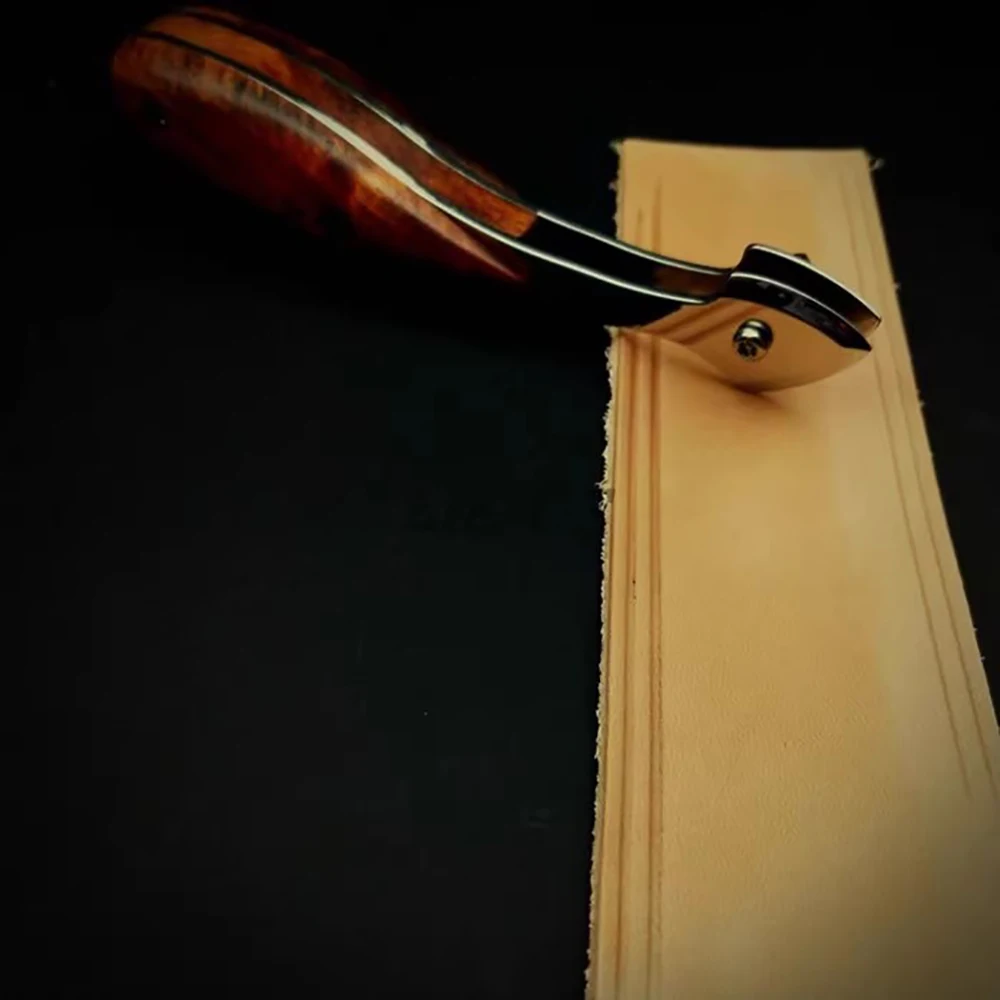 Высококачественный скребок для кожевенного края нажимной инструмент с