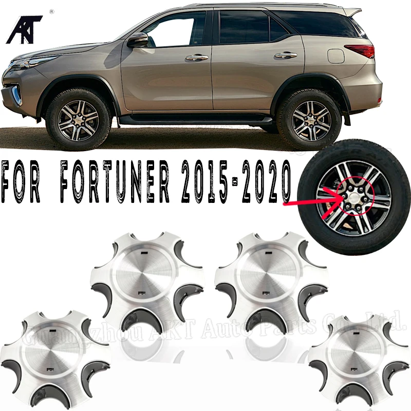 

4 шт. для Toyota Fortuner 2019 года 4260B-0K130 4260B-0K320 4260B-0K200 гальваническая центральная крышка колеса Hubcap
