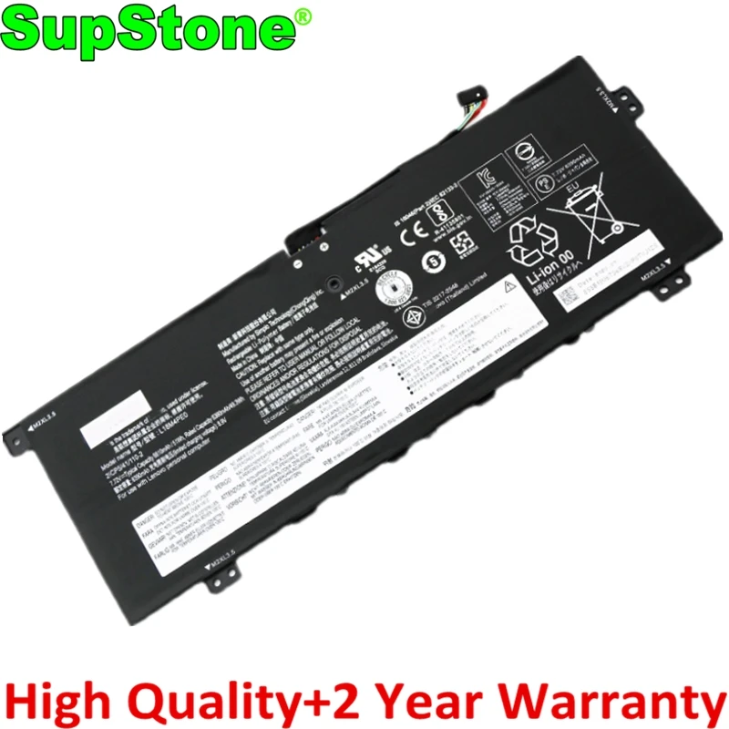 SupStone L18C4PE0 Laptop Battery For Lenovo Yoga C740-14IML-81TC L18L4PE0 L18M4PE0 SB10W67235 SB10W67368 5B10U40209 5B10W67296