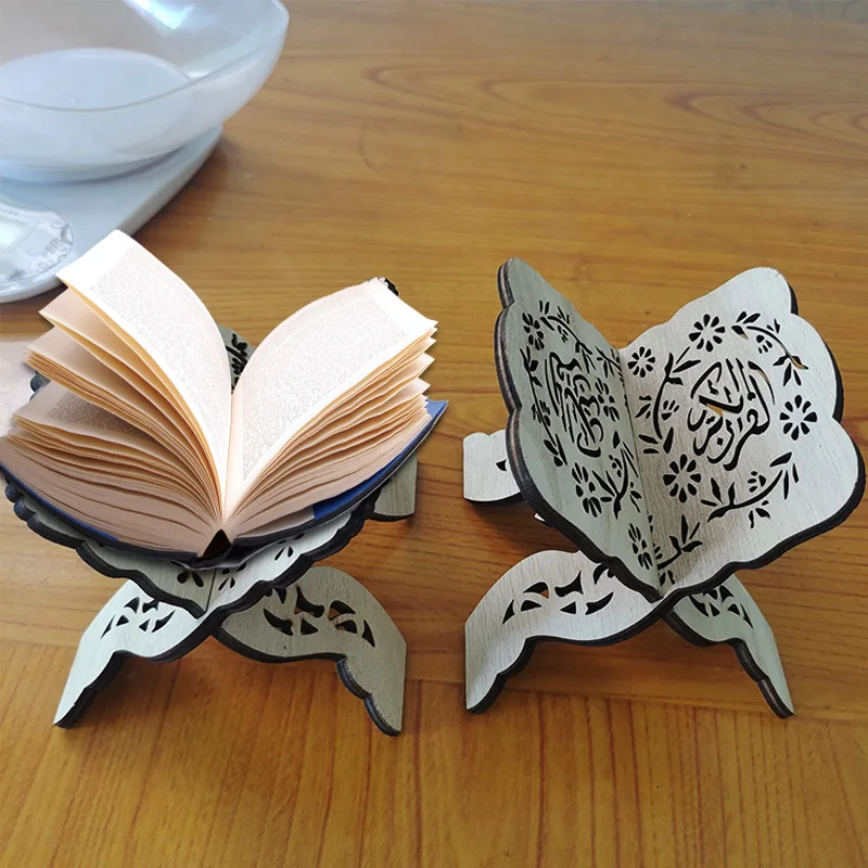 

Bible Bookshelf 2023 Ramadan Decorate Eid Mubarak Decor Wooden Crafts Ramadan Kareem Ornaments Islam Muslim Event Party Supplies