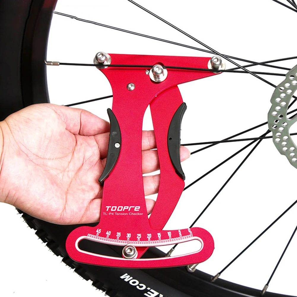 

Прибор для проверки спиц, точный инструмент для регулировки натяжения проводов, алюминиевый сплав, эргономичный, легкий, для колес горных и дорожных велосипедов