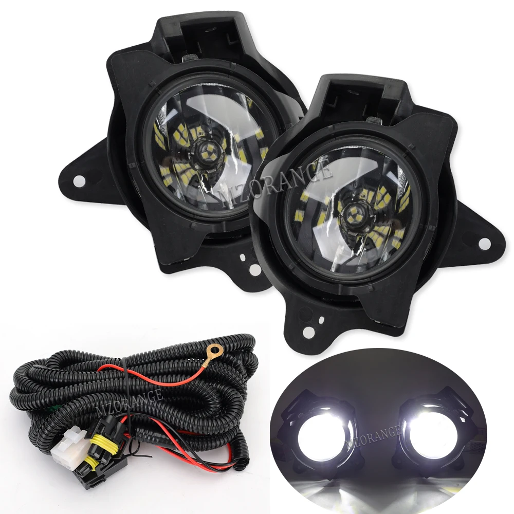 

Для Toyota Hilux VIGO MK7 2012 2013 2014 2015 2016 Автомобильная противотуманная лампа в комплекте с жгутом переключателя ламп фар аксессуары для стайлинга