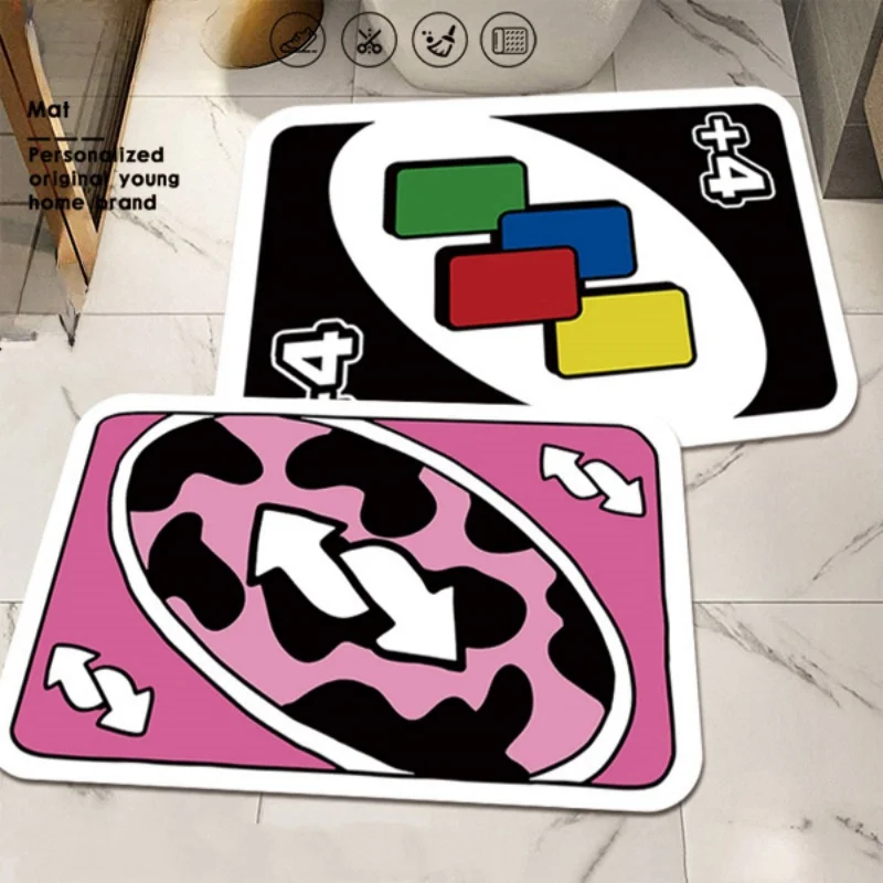 UNO Коврик для двери S-класса Прямоугольный противоскользящий ковер ванной