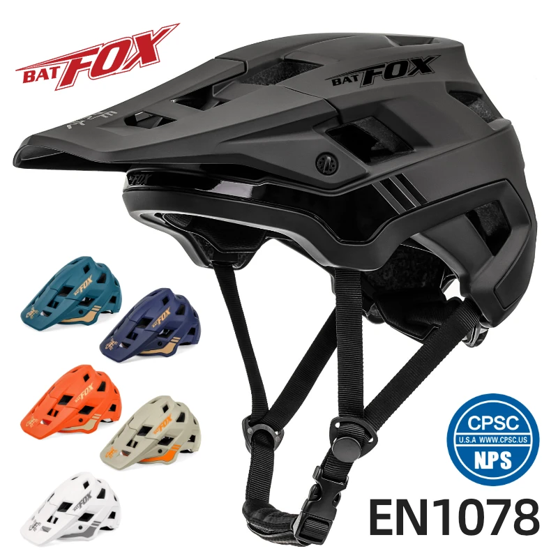 BATFOX Helmet cycling men's bicycle helmet MTB casco bicicle