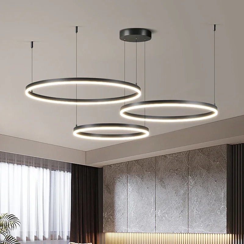 

KRKR LED люстра Тонди белая/золотая