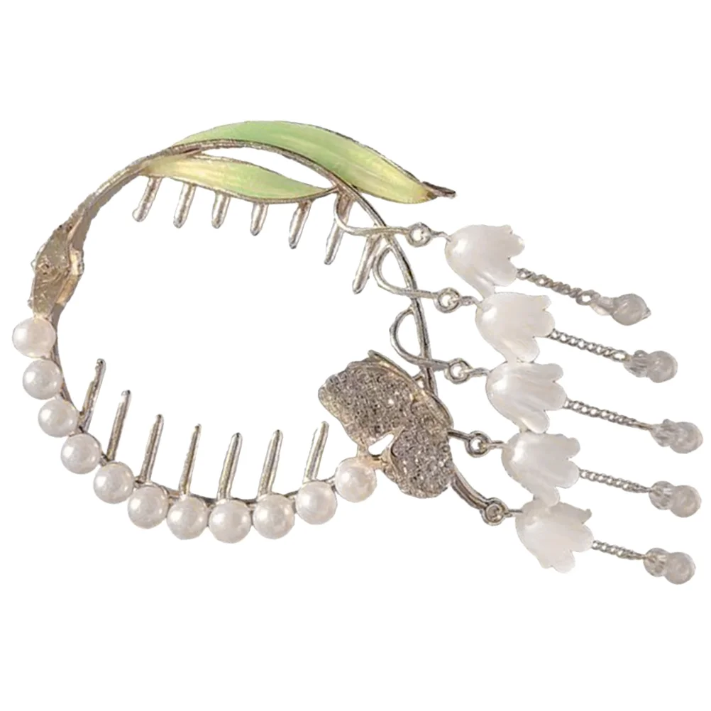 

Женская шпилька для волос, из металлического сплава, 12,2x6,5 см