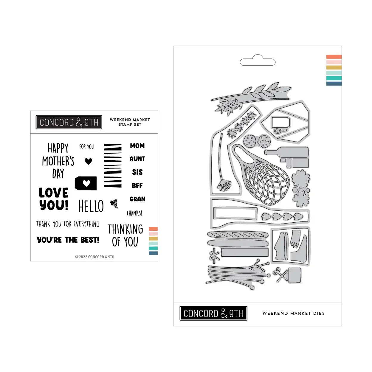 

2023 New Arrivals Weekend Market Stamps Metal Cutting Dies Scrapbook Mold Knife Craft DIY Greeting Card Handmade Embossing Album