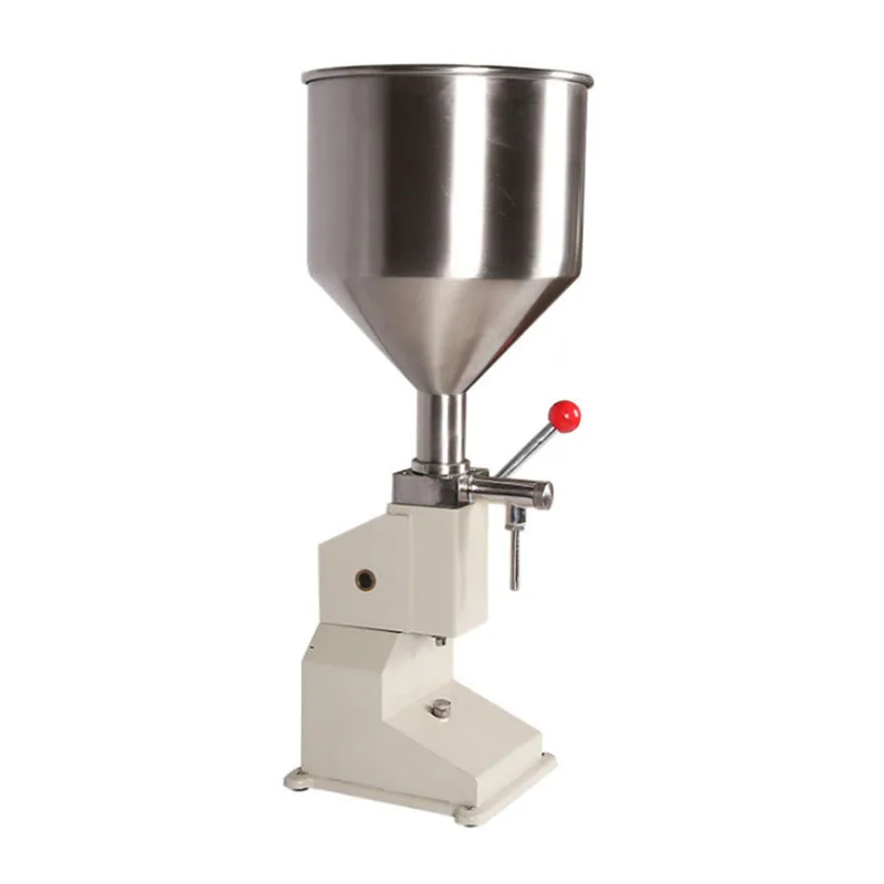 

10-100ml Food filling Machine Manual Hand Pressure Stainless Paste Dispensing Liquid Packaging Equipment Sold Cream Machine