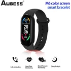 Смарт-браслет M6, спортивные Смарт-часы для фитнеса, монитор сердечного ритма, артериального давления, шагомер, фитнес-трекер